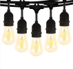 W Light string 15 m 15pc LED bulb