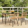 PE rattan patio dining set!