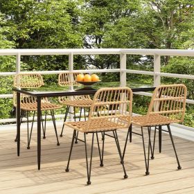 PE rattan patio dining set!