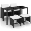 Stylish rattan patio furniture set