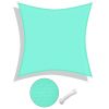 Decorative & Effective Shading - 12x12 ft Square Sun Shade Sail