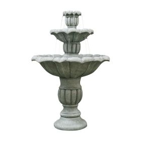 Outdoor water fountain