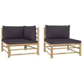 Bamboo outdoor lounge set
