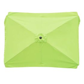 Replacement rectangle umbrella canopy for 6.5x10ft Umbrella with 6 ribs