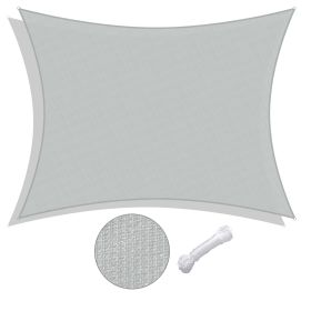 13x10 ft Rectangle Sun Shade Sail