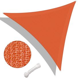 25 ft Equilateral Triangle Sun Shade Sail, gorgeous color to attract attention