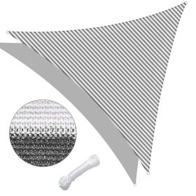 Decorative & Effective Shading - 25 ft Equilateral Triangle Sun Shade Sail