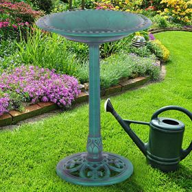 Pedestal-styled bird bath