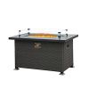 43 inch gas fire pit table made with high quality Rust-Proof paint Steel frame