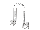 Elegant garden arch