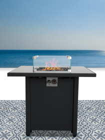 Contempo Propane Fire Pit Table.