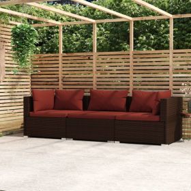 Classy patio 3-seater sofa!