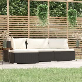 Trendy patio lounge set