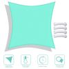 Decorative & Effective Shading - 12x12 ft Square Sun Shade Sail