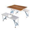 One-piece Portable Folding Table
