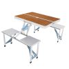 One-piece Portable Folding Table