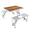 One-piece Portable Folding Table