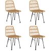 PE rattan patio dining set!