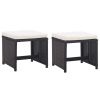 Stylish rattan patio furniture set