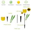Solar garden tulip flower lights