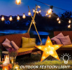 W Light string 15 m 15pc LED bulb
