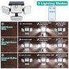 Motion Sensor Outdoor Lights with wireless remote