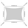 13x10 ft Rectangle Sun Shade Sail