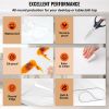 42x80 in / 107x203 cm transparent table cover