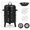 Large Capacity Charcoal Smoke