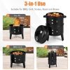 Large Capacity Charcoal Smoke