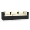 3-seater sofa with cushions