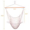 Set of two hanging cradle chairs