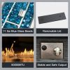 43 inch gas fire pit table made with high quality Rust-Proof paint Steel frame