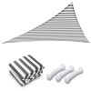 Decorative & Effective Shading - 25 ft Equilateral Triangle Sun Shade Sail