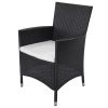 Stylish rattan dining set