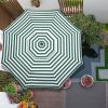 Universal Cover Replacement - 10 Ft 3-Tier Patio Umbrella Replacement Canopy fits 10ft 3-tier umbrella with 8ribs