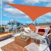 25 ft Equilateral Triangle Sun Shade Sail, gorgeous color to attract attention