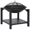 21.3" x 21.3" x 21.7"  Fire pit