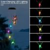 Emulated Hummingbird Wind Chime Lamp