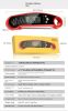 Folding style food thermometer