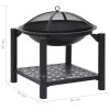 21.3" x 21.3" x 21.7"  Fire pit
