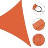 25 ft Equilateral Triangle Sun Shade Sail, gorgeous color to attract attention