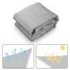 Decorative & Effective Shading - 23x22 ft Rectangle Triangle Sun Shade Sail