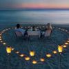 Flickering LED Tiki torches