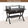 Charcoal grill with 3-in-1 design