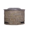 Smokeless firepit