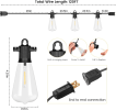 Vintage solar string lamp