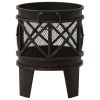 Rustic-style fire pit
