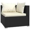 3-seater sofa with cushions