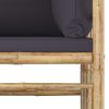 Bamboo outdoor lounge set